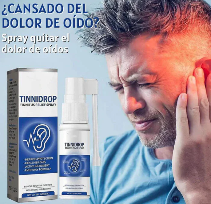 TINNIDROP SPRAY LIMPIADOR DE OIDO
