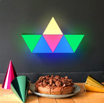 Modular LED Triangle Light Panels — Smart RGB Wall Lights