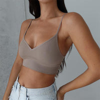 Seamless Sports Bra for Women - Yoga and Fitness Top