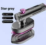 Rotating Handheld Garment Steamer — LED Display, Wet & Dry
