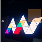 Modular LED Triangle Light Panels — Smart RGB Wall Lights
