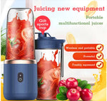 Portable 6-Blade Mini Juicer & Blender