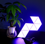 Modular LED Triangle Light Panels — Smart RGB Wall Lights