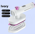 Rotating Handheld Garment Steamer — LED Display, Wet & Dry