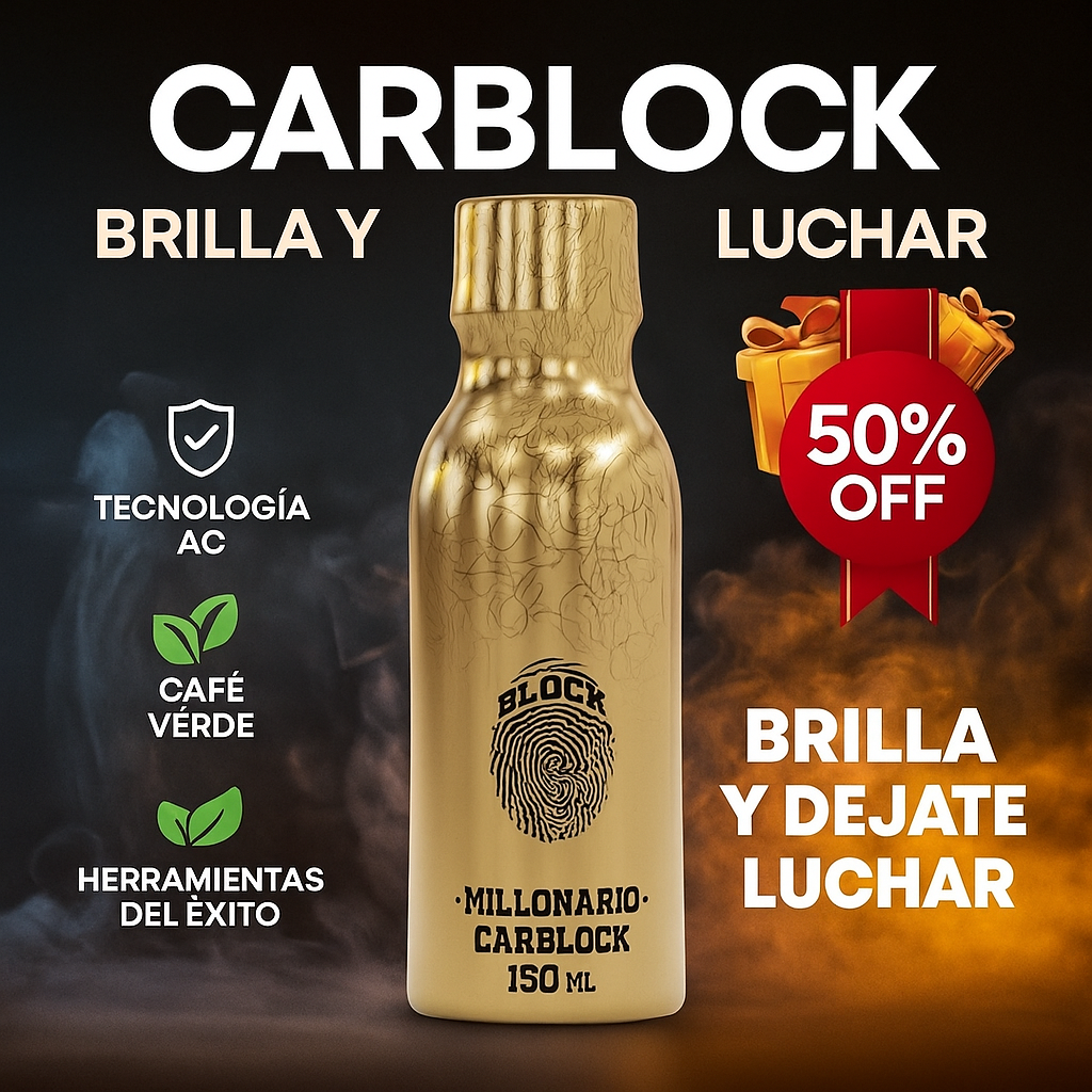💎 CarBlock® Deluxe Edition – Huele a Millonario con 55% OFF