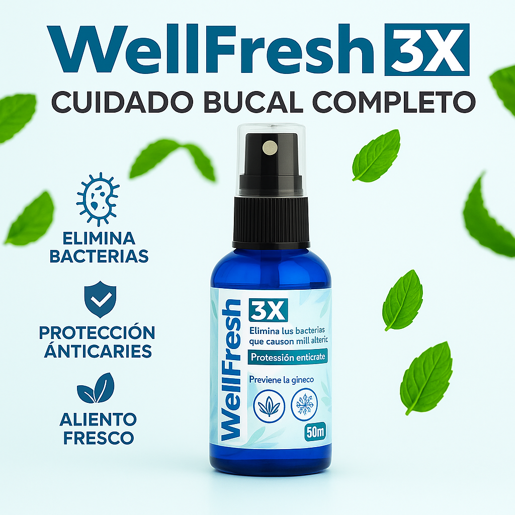 💨✨ WellFresh™ 3X | NUEVA presentación 50ML
