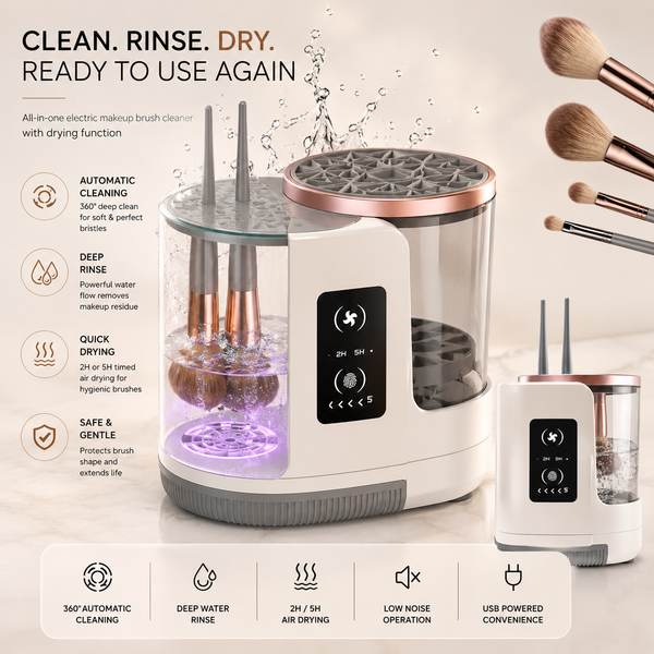 Electric Makeup Brush Cleaner & Dryer