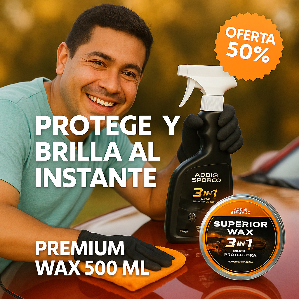 ✨Super Premium Wax™ – 500ml + Cera Crema ¡Incluida!
