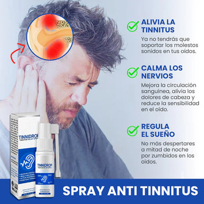 TINNIDROP SPRAY LIMPIADOR DE OIDO