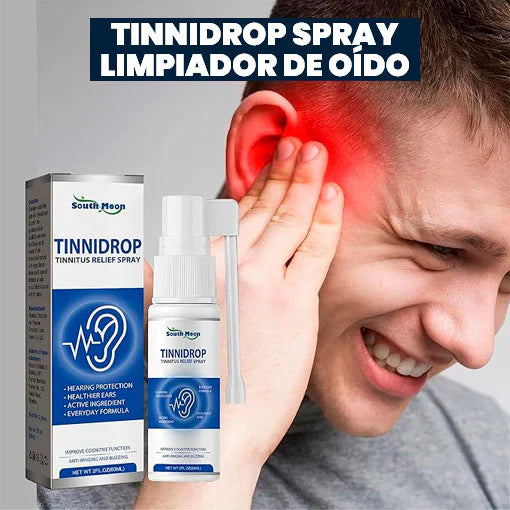 TINNIDROP SPRAY LIMPIADOR DE OIDO