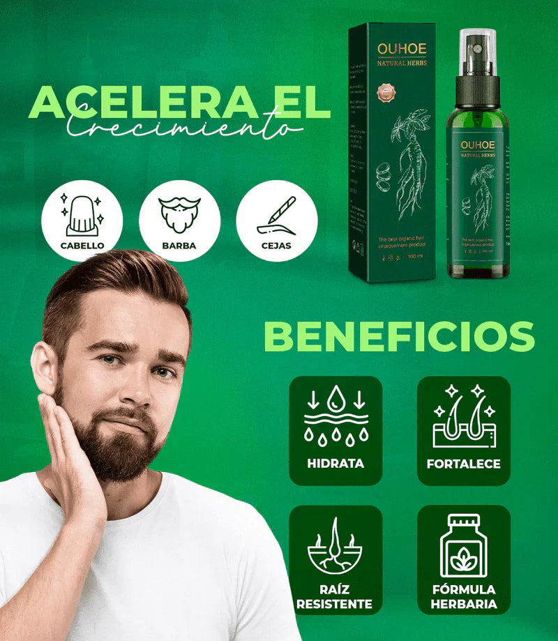 OUHOE™ Tónico Doble Acción 2x1 – Fortalece y Regenera tu Cabello