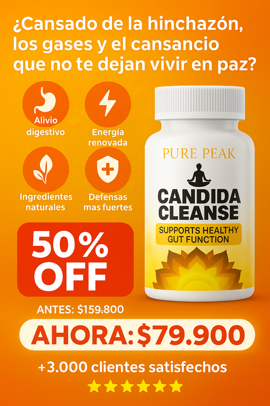 CANDIDA CLEANSE™ – Limpieza profunda, vida ligera